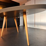 ZANOTTA Oval Table Tweed