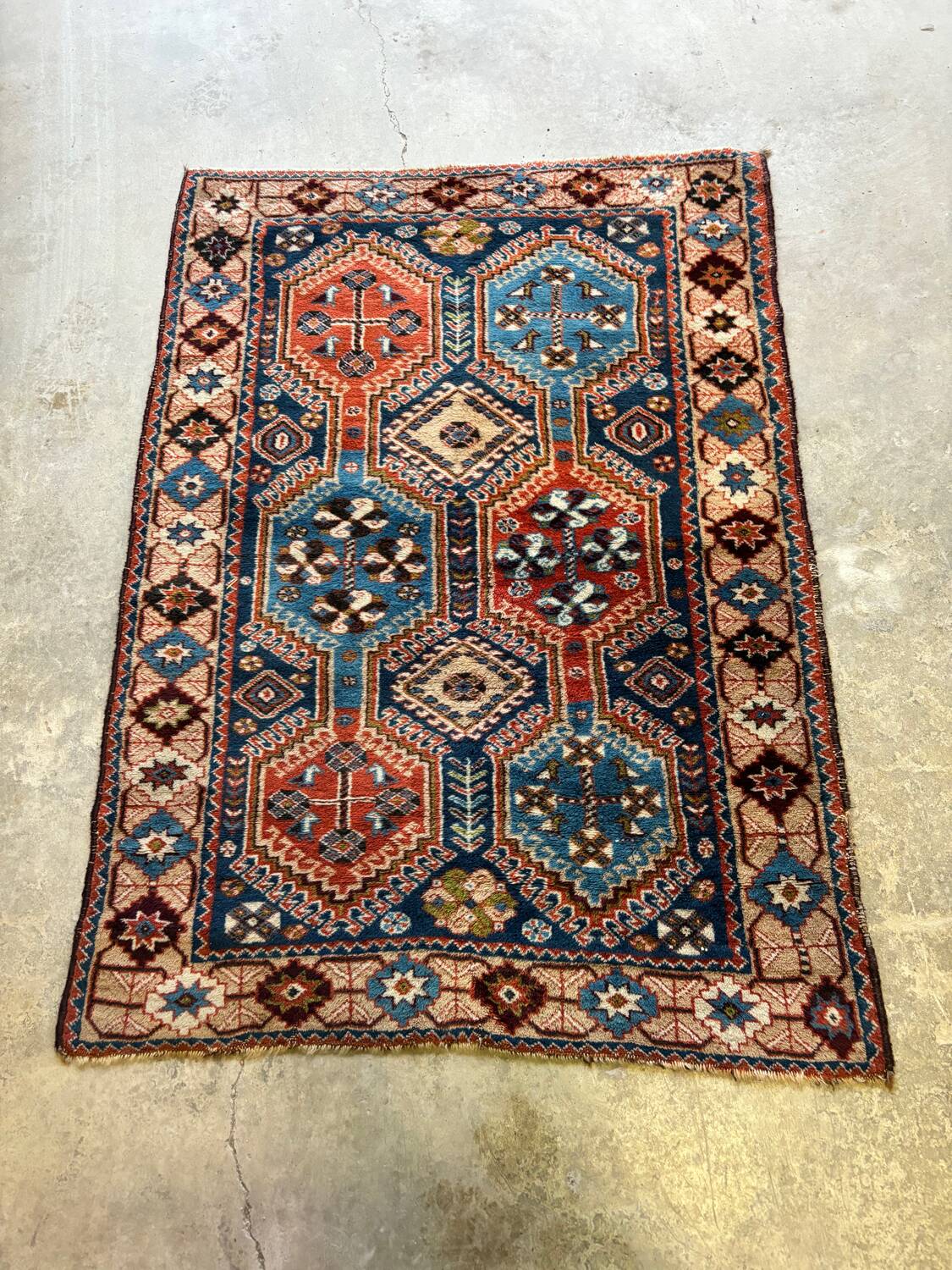 Handmade wool rug