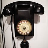 Wall-mounted vintage phone - bakelite - state ownership