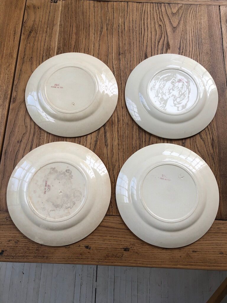 4 plates Iron Earth H.C.