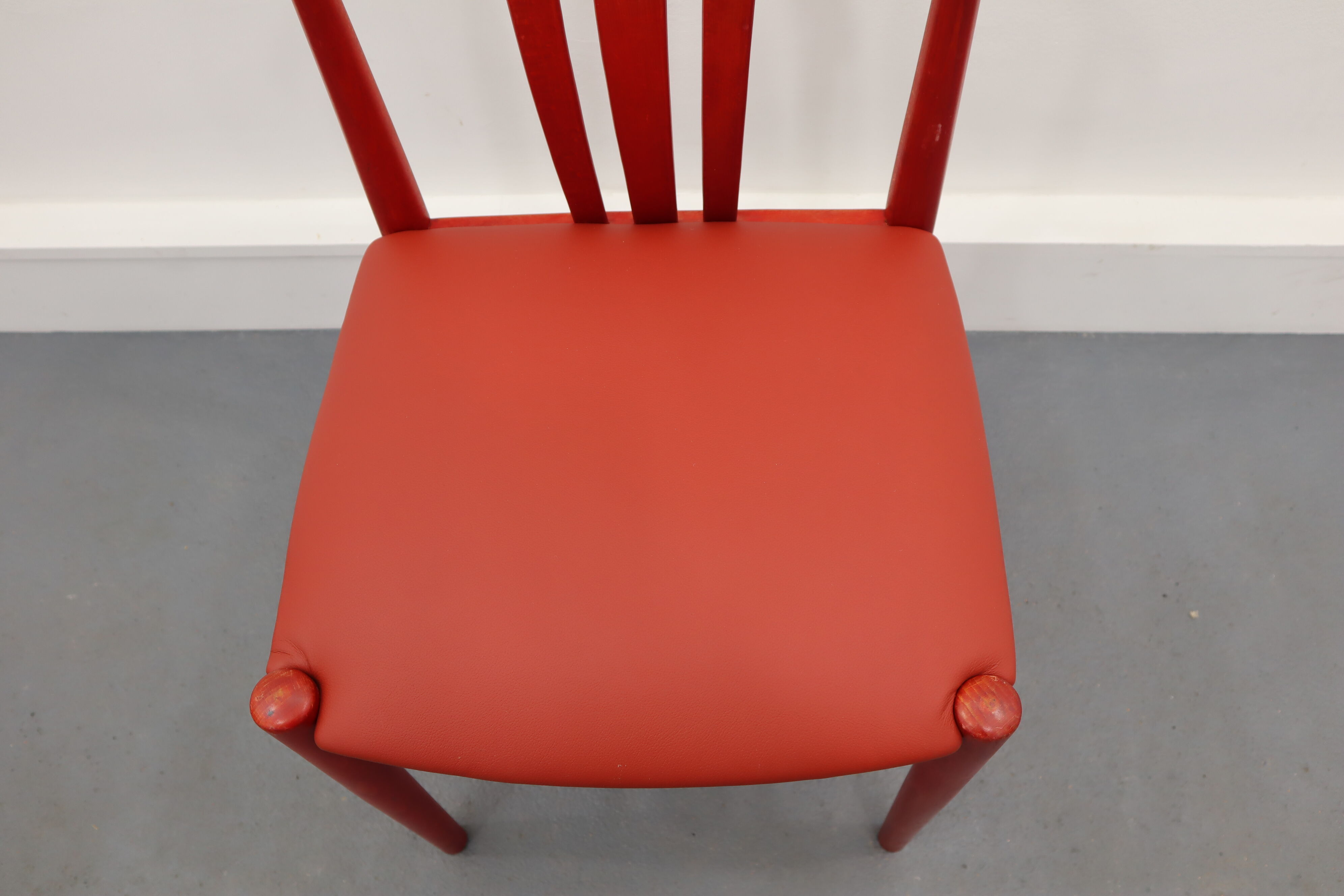 Swedish Dining Chairs by C. Ekström, A. Johansson & S. Hyssna, 1970s, Set of 4