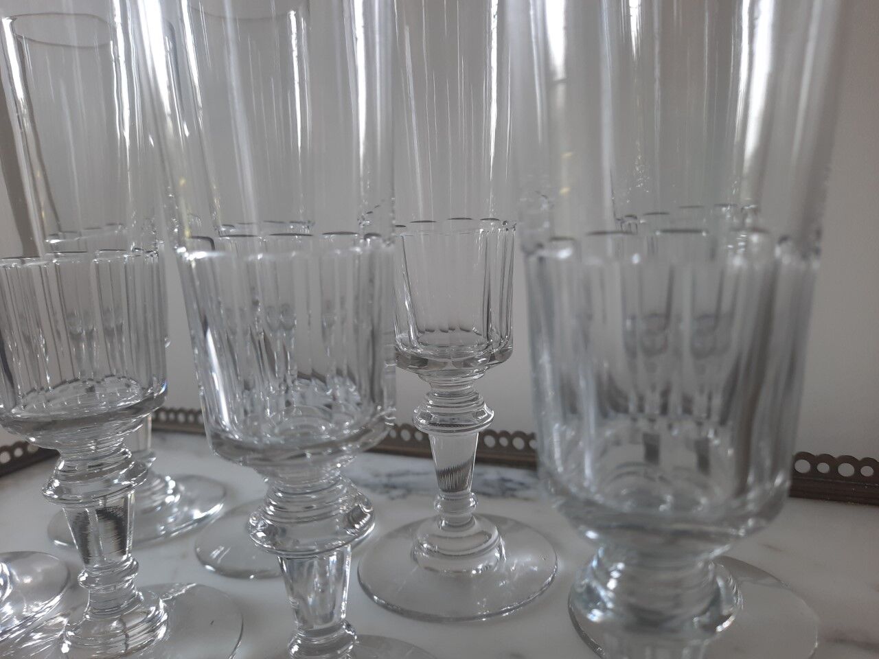 Champagne flutes