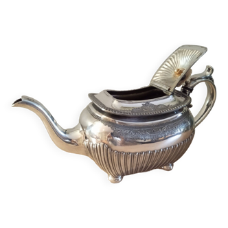 Silver-plated teapot Philip Ashberry and sons Sheffield