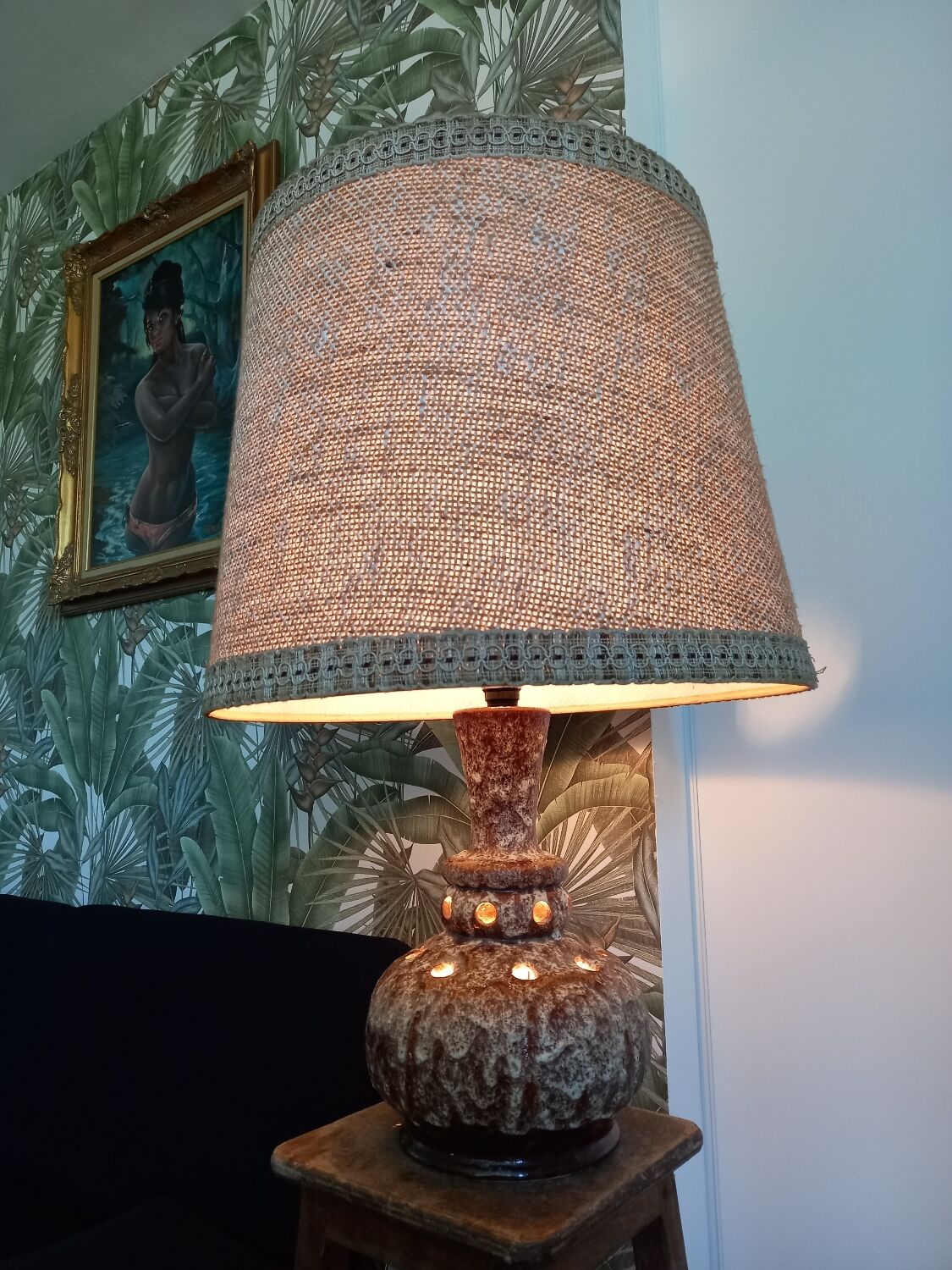 Vintage lamp from the 70s FAT LAVA