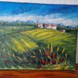 Tableau paysage bucolique