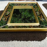 Venetian mirror with parecloses 54x45cm
