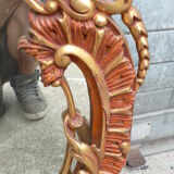 Gilded rococo mirror