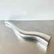 Xxl “tentacule” vase / cast aluminum – 1980s