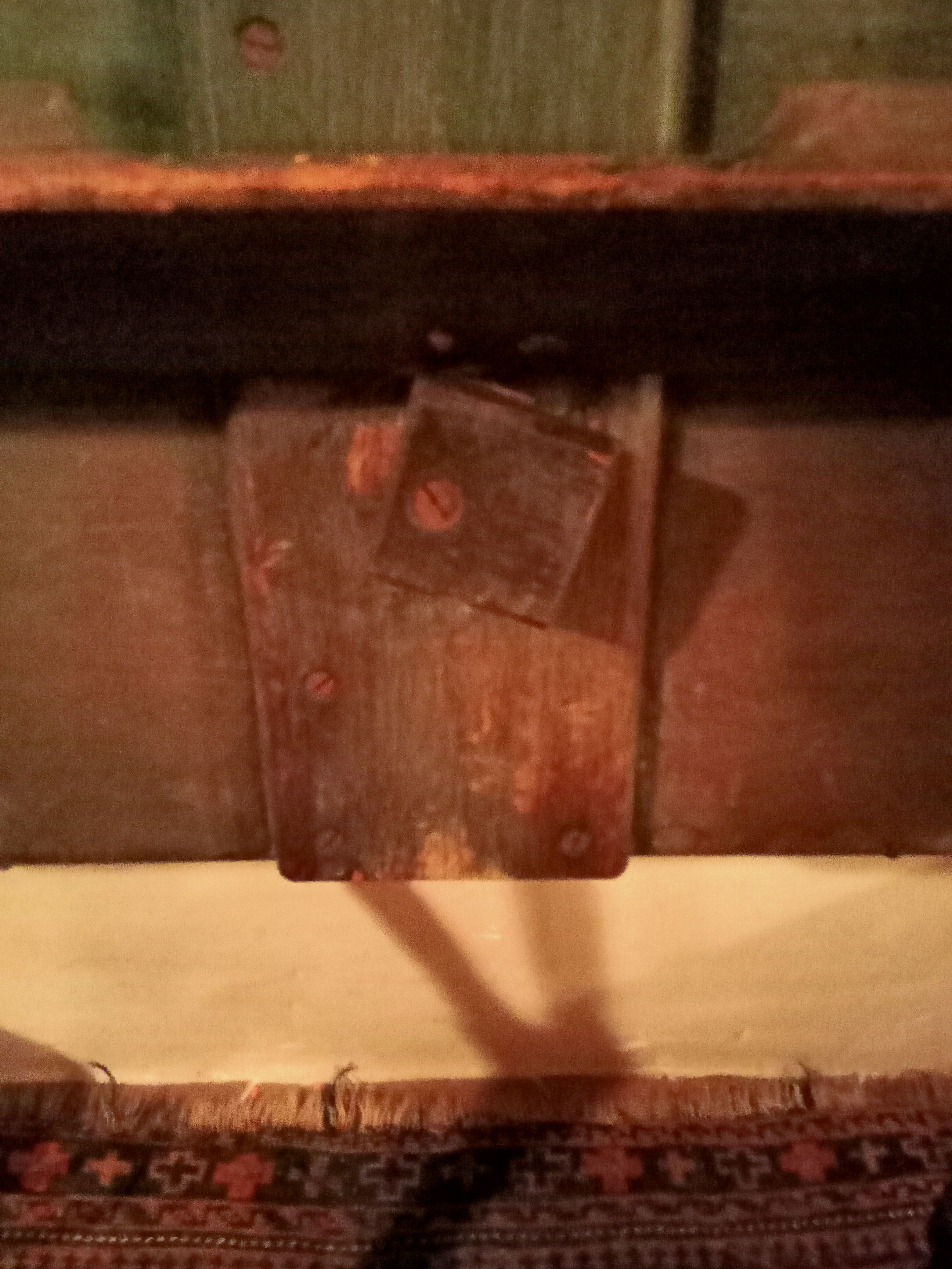 Retro folding coffee table