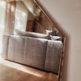 Beveled mirror, 80x50 cm