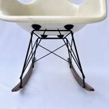 ROCKING CHAIR PARCHEMENT, EAMES, HERMAN MILLER 1970