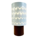 Teak And Perforated Metal Table Lamp By Hans-Agne Jakobsson For Asea, Sweden 1960S
