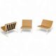 Chaises longues Kho Liang Ie 024 / table basse / Artifort 1962