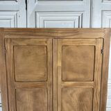 Parisian wardrobe in raw wood