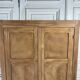 Parisian wardrobe in raw wood