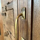 Wardrobe with teak compartments