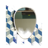 Vintage egg mirror 33x48cm