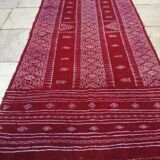 Kilim red wool handmade