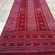 Kilim red wool handmade