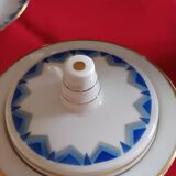 Art Deco coffee service Limoges attributed to Bétoule Legrand & Cie 1928