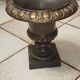 Medici vase 30 cm in cast iron 19th century  
Golden patina