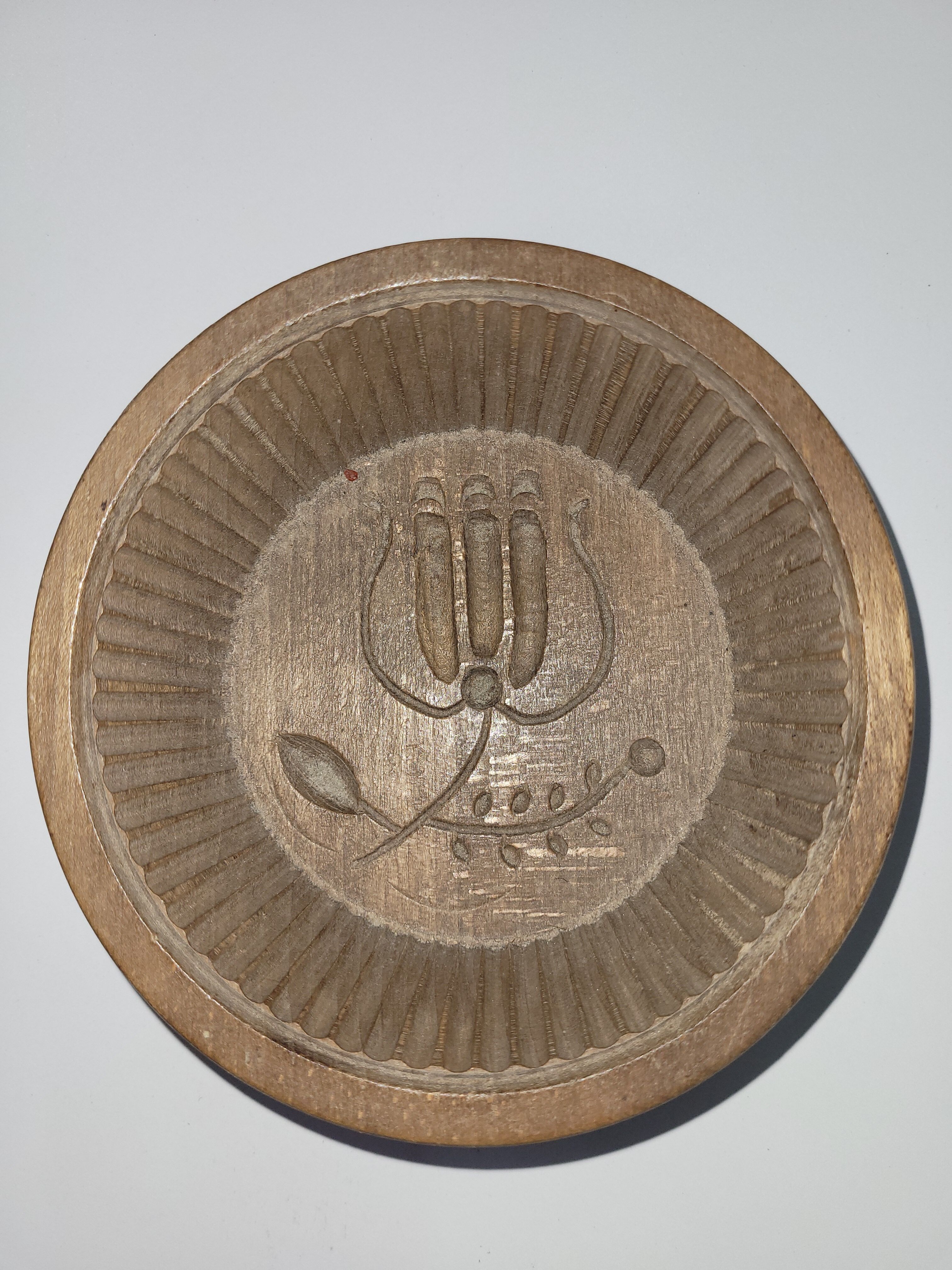 Wooden butter mold