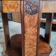Art Deco coffee table in walnut