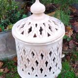 Poterie marocaine , lanterne , terre cuite