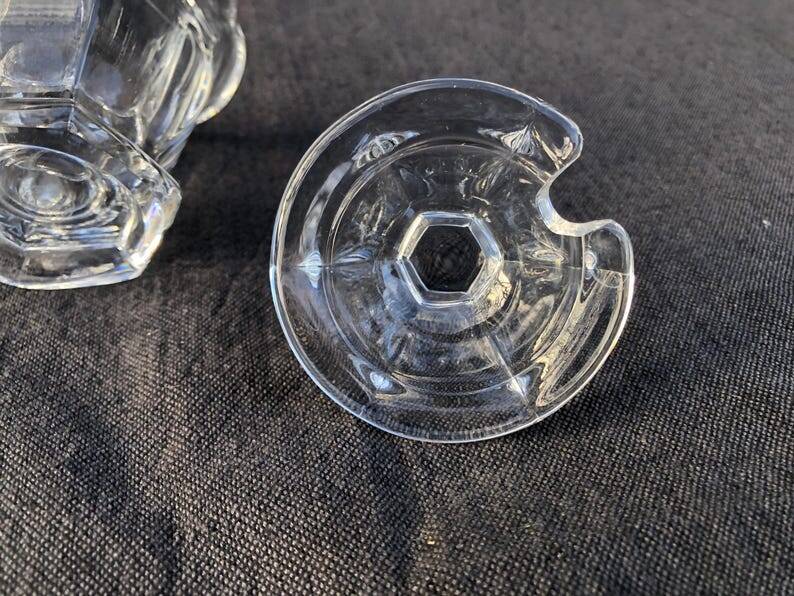 Vintage Baccarat Crystal Mustard/Jam/Honey Jar, Harcourt Missouri Model