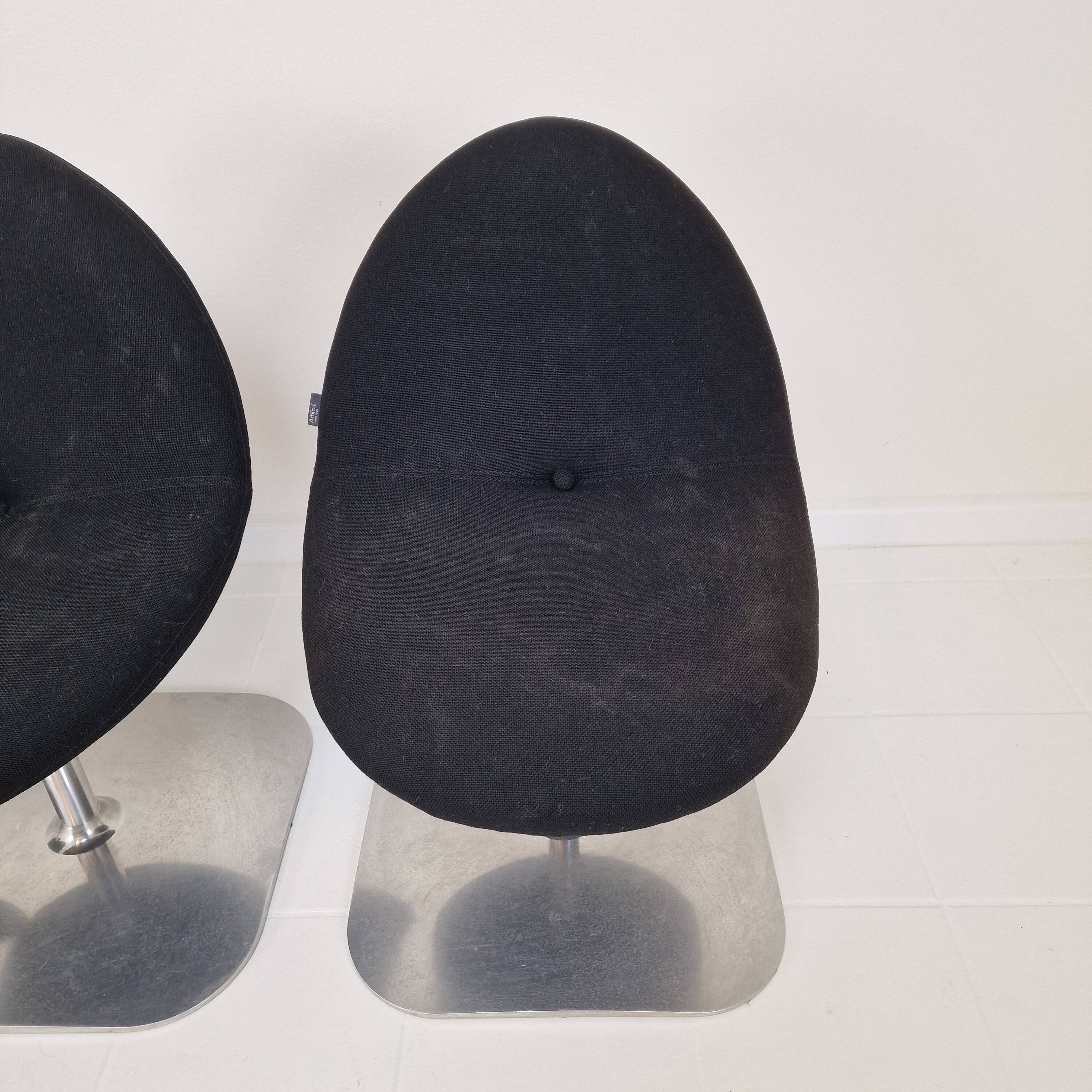 Set of 4 Artifort "Conco" Chairs, Michel van der Kley 2006