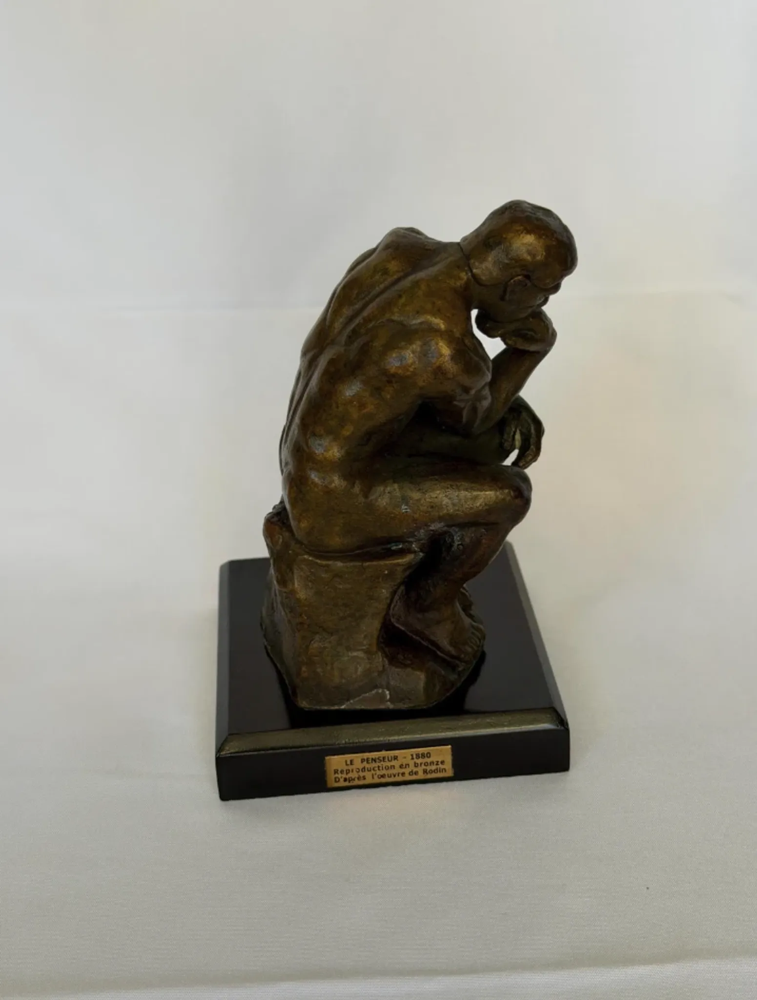 Bronze Sculpture, The Thinker Bronze Sculpture, Rodin Bronze Statue