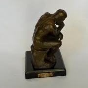 Bronze Sculpture, The Thinker Bronze Sculpture, Rodin Bronze Statue
