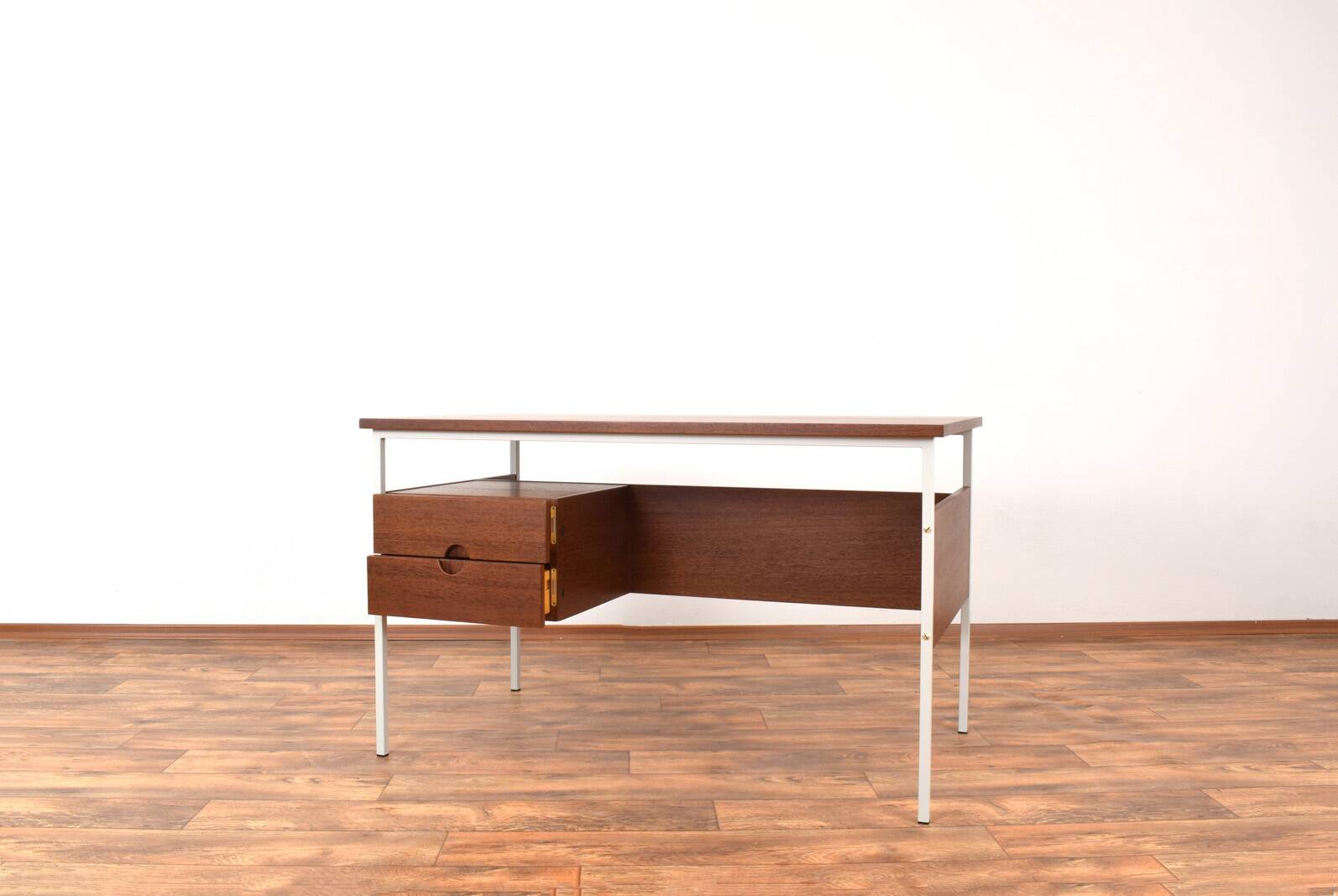 Mid-Century Danish Teak Desk, 1970s.