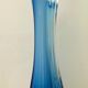 Vase soliflore bleu vintage