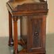 Bureau Davenport Regency Antique Circa 1810-1820 en Bois Dur et Cuir