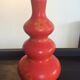 Lampe vintage en céramique et opaline années 60-70