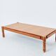 Large modernist curly ash coffee table by Pier Luigi Colli 1950