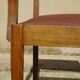Matching set of 1 bridge armchair and 2 Art Deco chairs.