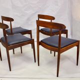 4-Pack Scandinavian chairs 1960