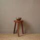 Vintage stoneware ceramic bowl handcrafted Scandinavian country decoration ceramic RJ