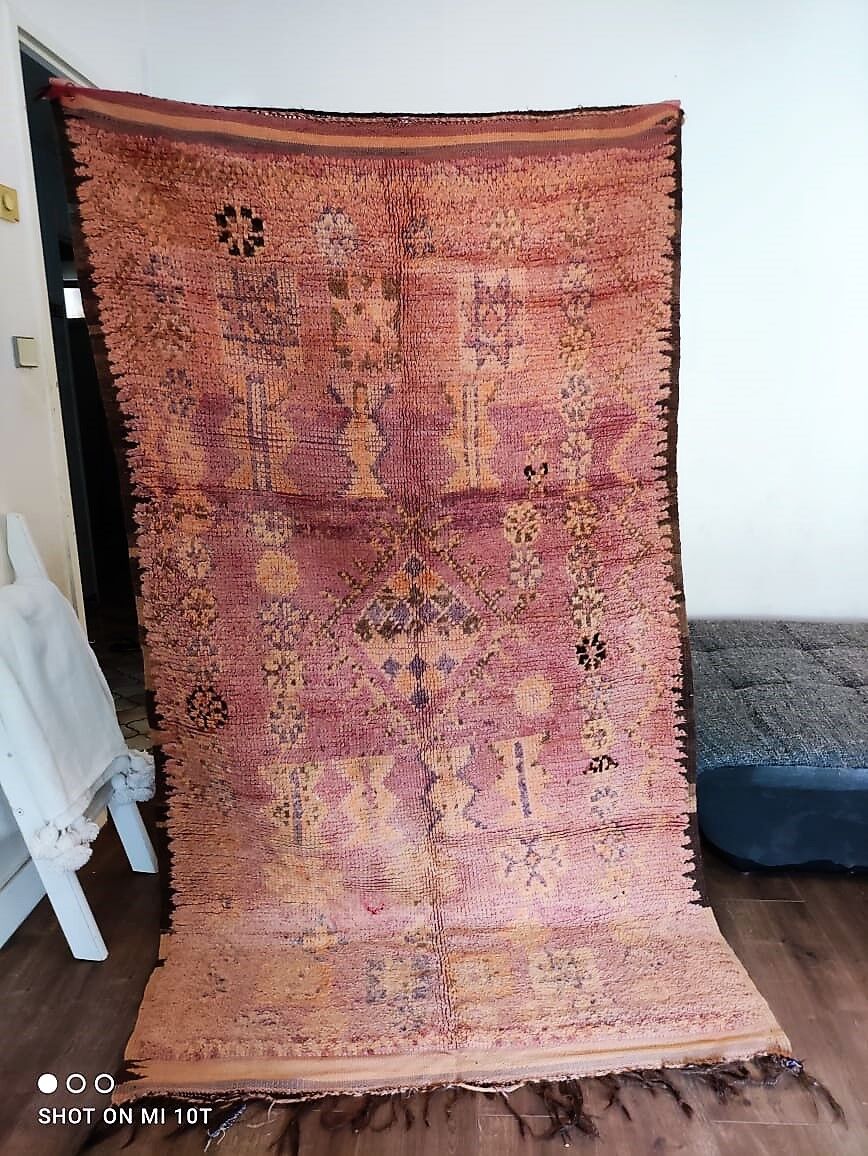 Tapis berbere beni mguild 2m35 sur 1m20