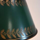 White metal bouillotte lamp, empire style – early twentieth century
