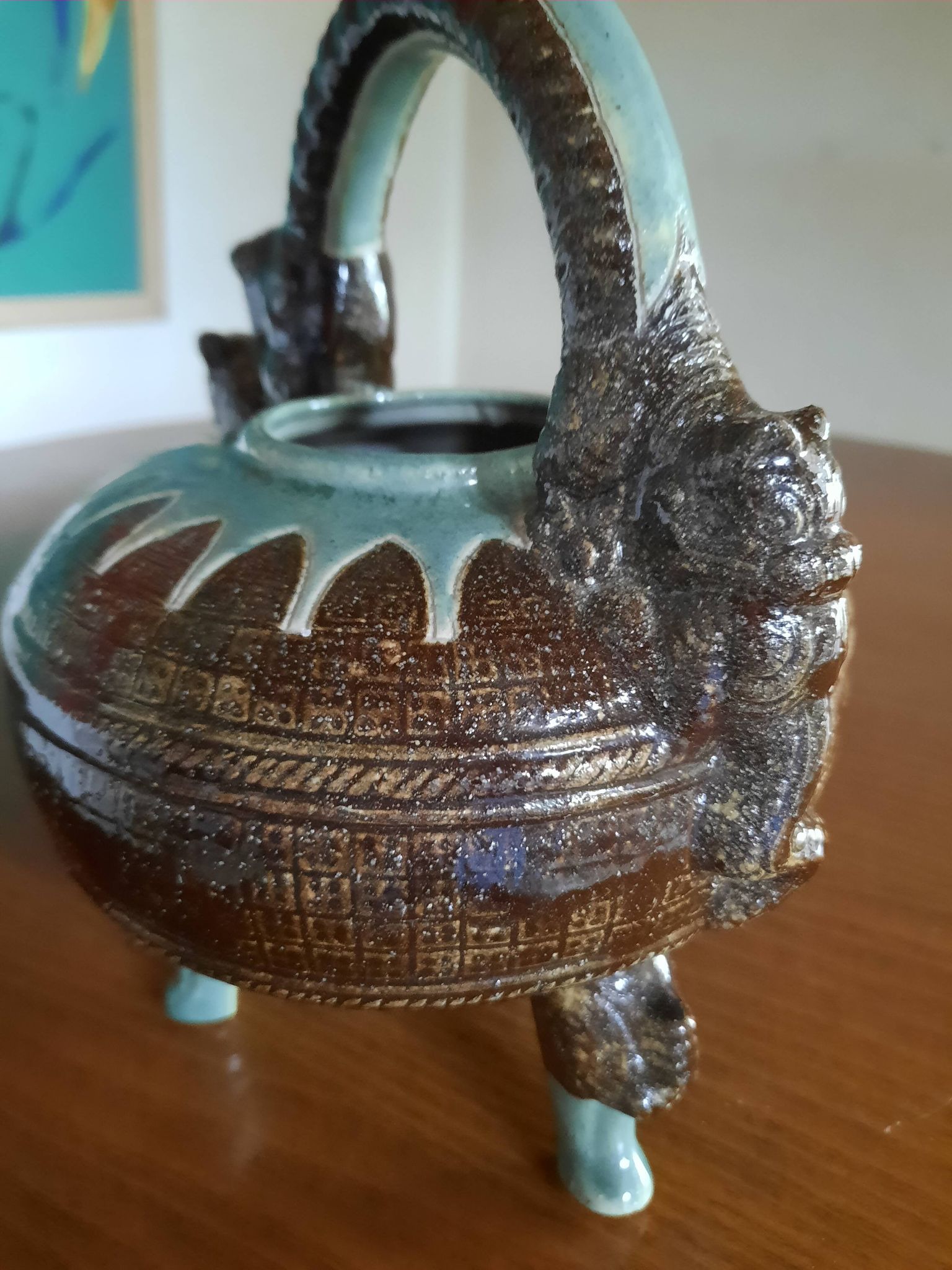 Verseuse à vin tripode Vietnam