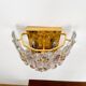 Palazzo Ice Glass Wall Lamp by J.T. Kalmar
