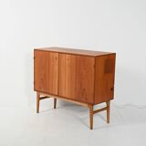 Meuble bar scandinave en teck des années 1950