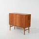 Scandinavian 1950s teak bar cabinet