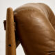 Danish leather lounge chair