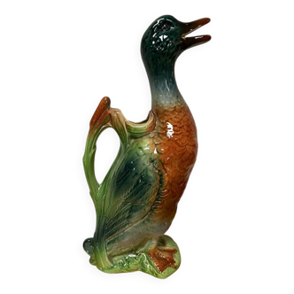 Vintage St Clément duck pitcher