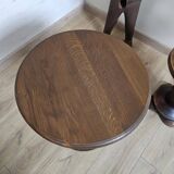 Side table, guéridon by Charles Dudouyt, 1940s-1950s.