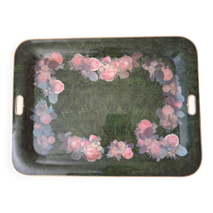 Grand plateau de service - peint